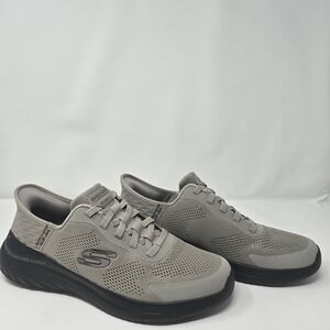 Skechers Bounder 2.0 Men's Gray Athletic Shoes slip-in